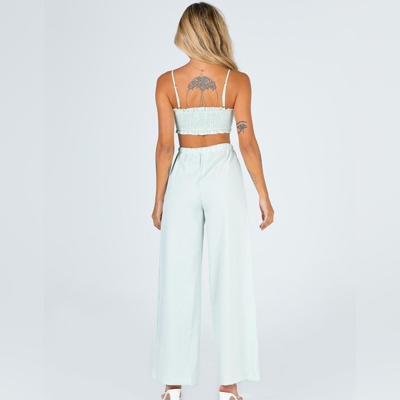 Princess Polly Tidelands Set Two-Piece Gingham Green - Picture 4 of 6